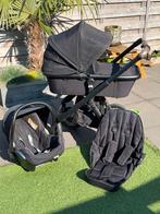 Dubatti One kinderwagen inclusief Maxi-Cosi zwart!, Gebruikt, Verstelbare duwstang, Combiwagen, Ophalen
