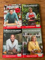4 Kookboeken Koken met Kanjers - Jamie Oliver, Van Boven..., Hoofdgerechten, Nieuw, Ophalen of Verzenden, Europa