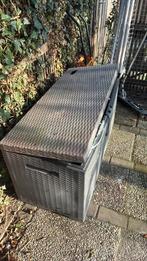 Kunstof opbergkist kunststof buiten Gratis gat in deksel, Ophalen, Zo goed als nieuw, Kunststof, Overige typen