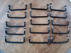 Set van 15 Ikea bagganäs mat zwarte handgrepen, Ophalen of Verzenden, Gebruikt, IJzer, Klink of Kruk