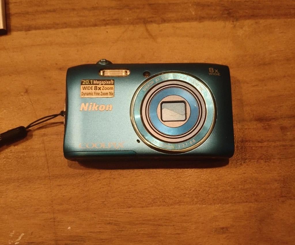 Nikon Coolpix S3600 digitale camera, 20 Megapixel, Gebruikt, Compact, Ophalen of Verzenden