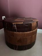 Vintage poef De Sede, Rond, Ophalen of Verzenden, Zo goed als nieuw, Minder dan 50 cm