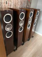 Kef R500 4x en R200c Center Speaker, Audio, Tv en Foto, Luidsprekers, Gebruikt, 60 tot 120 watt, Complete surroundset, Ophalen