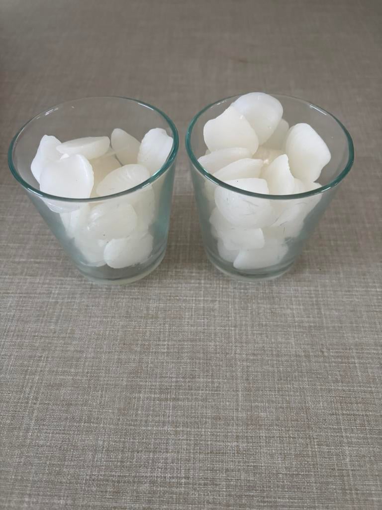 Riviera Maison waxinelichtjes Beach, Overige materialen, Wit, Nieuw, Ophalen of Verzenden