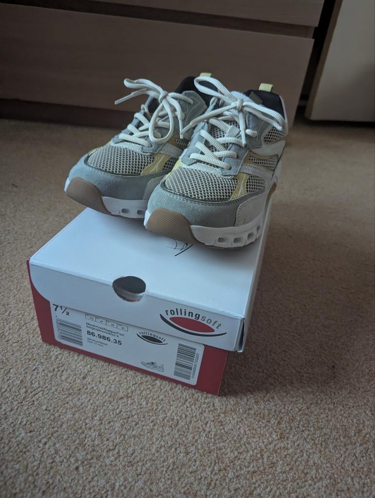 Rollingsoft Sneakers - Zo goed als nieuw, Kleding | Dames, Schoenen, Ophalen, Beige, Gabor Rollingsoft, Sneakers of Gympen