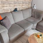 Hoekbank beige, Ophalen, Gebruikt, Hoekbank, 75 tot 100 cm