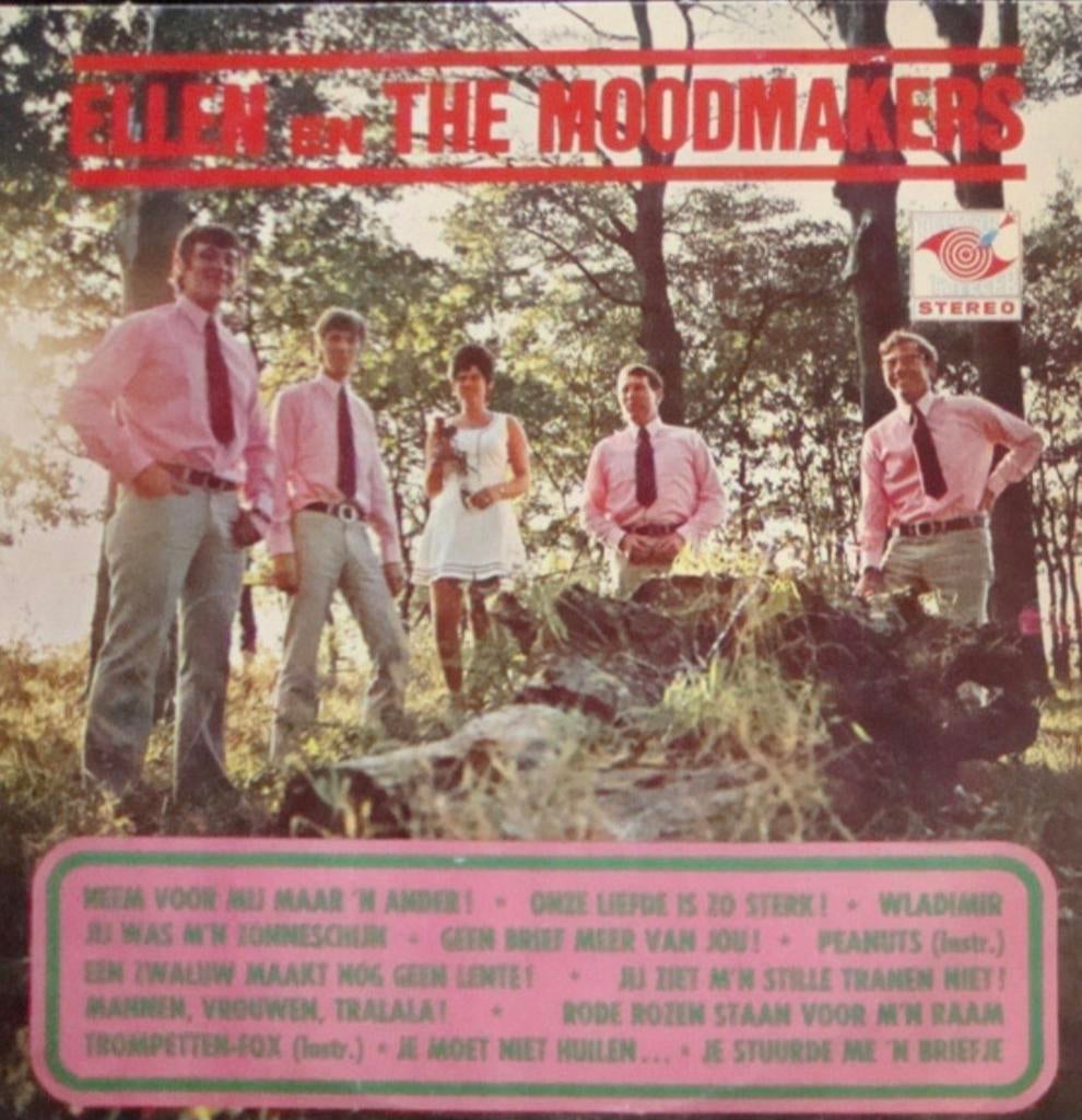 Ellen en The Moodmakers (1969) zeer zeldzame piraten LP, Ophalen of Verzenden, Zo goed als nieuw, 12 inch, Levenslied of Smartlap