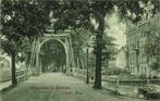 Hillegersberg bij Rotterdam, IJzeren brug - 1906 gelopen, Ophalen of Verzenden, Voor 1920, Gelopen, Zuid-Holland