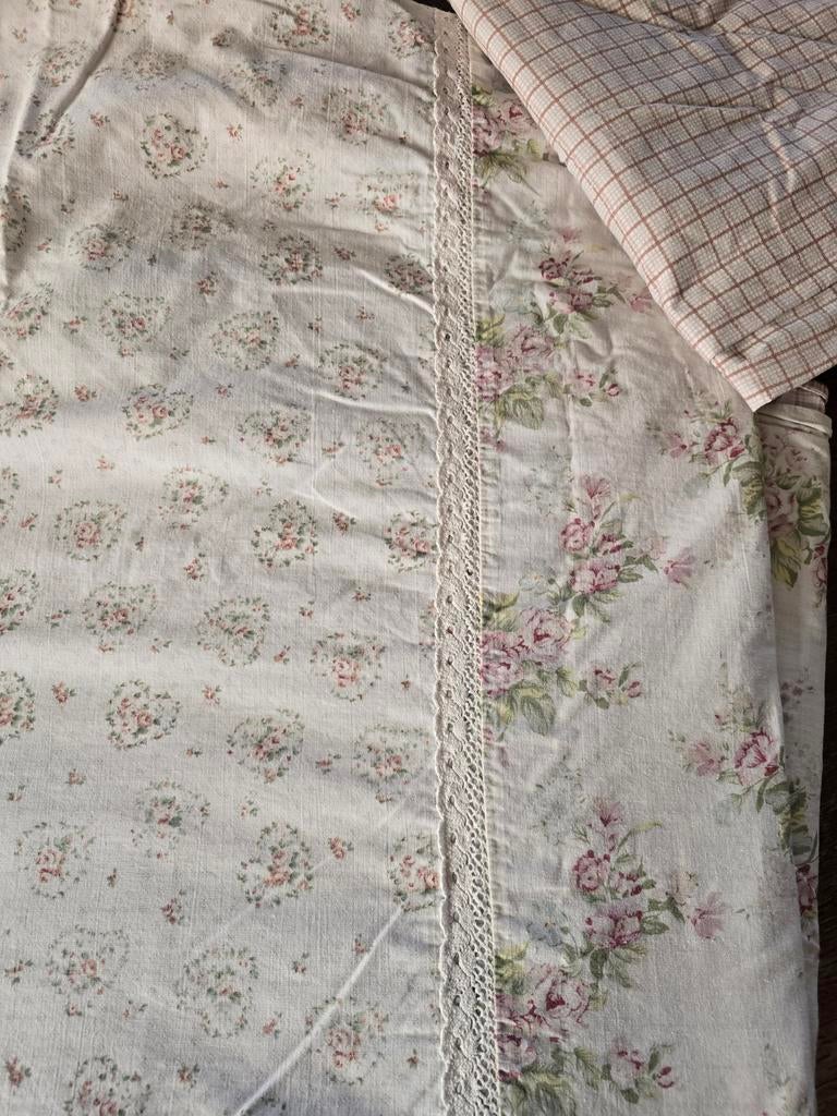 Dekbedhoes met hoeslaken Clayre en Eef, Ophalen of Verzenden, Zo goed als nieuw, Overige typen