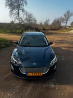 Ford Focus ecoboost stationwagon blauw 2020dealeronderhouden, 1004 cc, Zwart, 4 cilinders, Leder en Stof