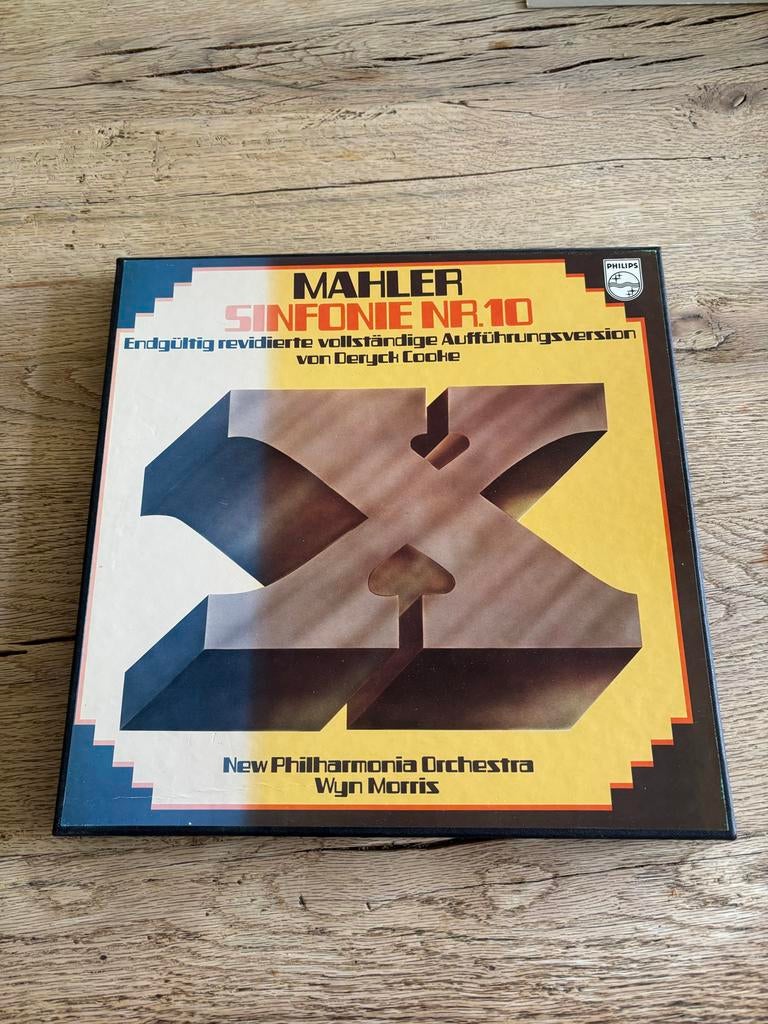 Mahler Sinfonie Nr. 10 - New Philharmonia Orchestra, Cd's en Dvd's, Vinyl | Klassiek, Gebruikt, Modernisme tot heden, Ophalen of Verzenden