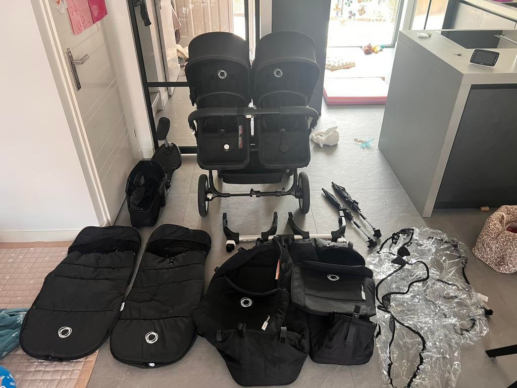 Bugaboo donkey twin, Ophalen, Gebruikt, Bugaboo