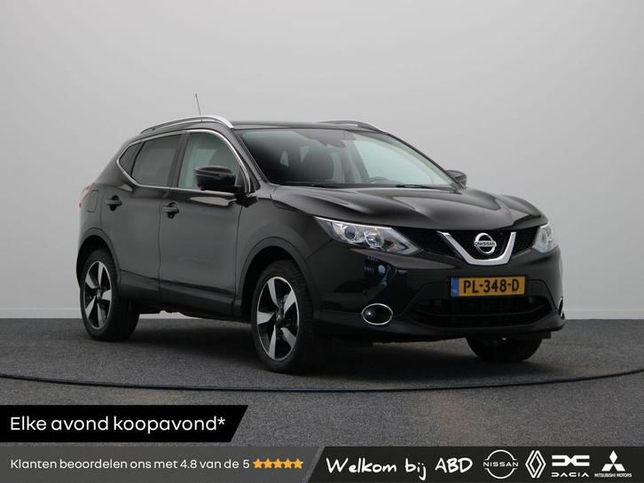 Nissan Qashqai 1.6 N-Vision | Panoramadak | Trekhaak | Clima, Auto's, Nissan, Bedrijf, Te koop, Qashqai, 360° camera, ABS, Achteruitrijcamera