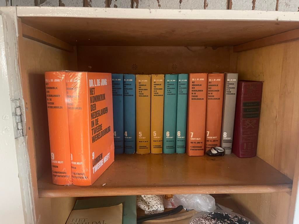 Complete serie Dr. L. de Jong - Het Koninkrijk der Nederland, Boeken, Oorlog en Militair, Ophalen, Tweede Wereldoorlog, Gelezen