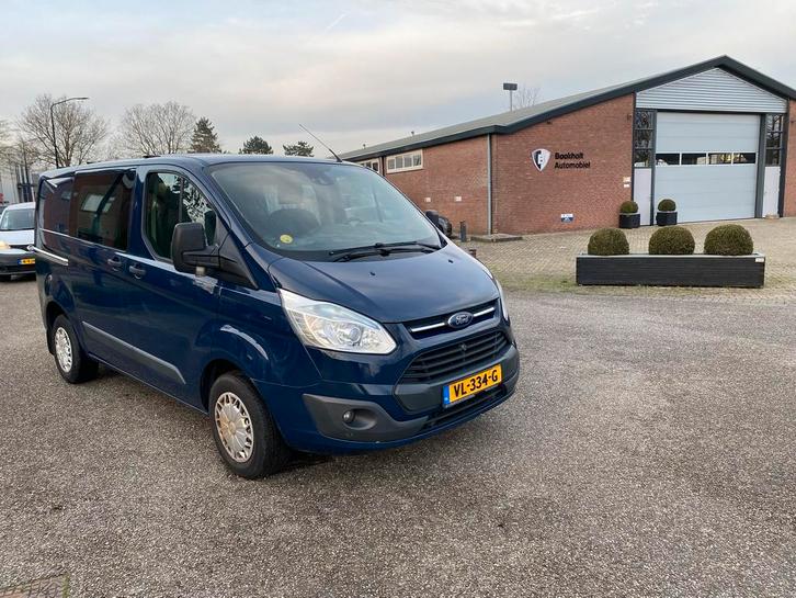 Ford Transit Custom, 270 dubbel cabine airco, Auto's, Bestelauto's, Particulier, Ophalen