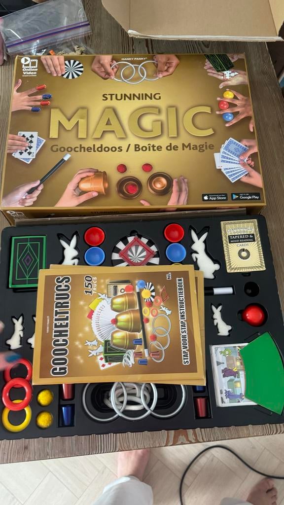 Magic Goocheltruc doos gold editie goochel truc, Ophalen of Verzenden, Nieuw, Ontdekken
