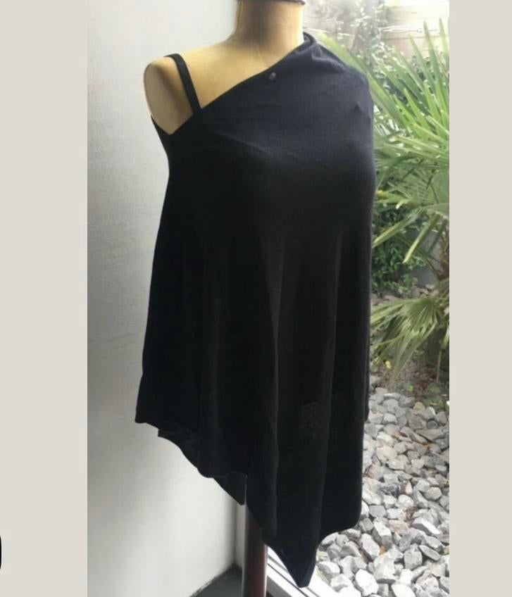 Poncho S’Oliver NIEUW prachtig, Maat 38/40 (M), Zwart, Nieuw, Ophalen of Verzenden