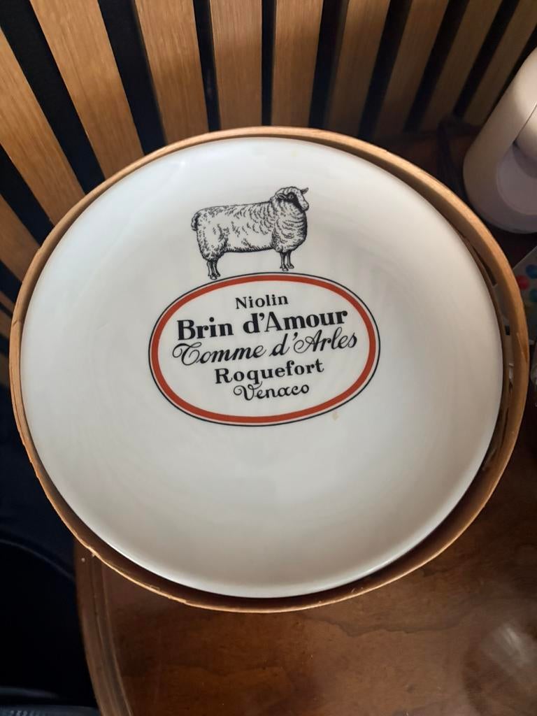 Set van 6 kaasplanken, AUTEUIL, Limoges, jaren 70 bistro, Ophalen of Verzenden