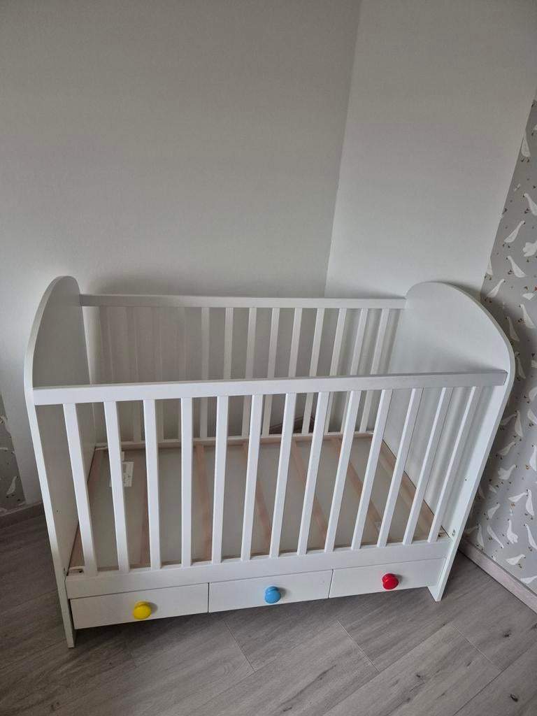 IKEA ledikant Gonatt - Kinderbed met 3 laden, Ophalen, Zo goed als nieuw, Ledikant