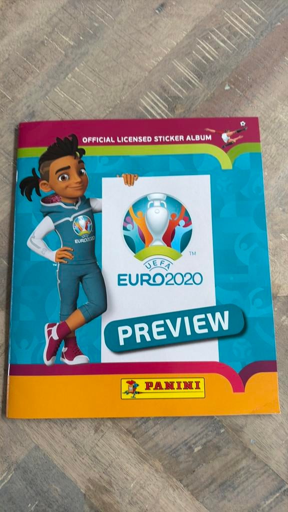 Panini euro 2020 preview compleet, Ophalen of Verzenden, Zo goed als nieuw, Plaatje