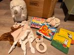 Baby speelgoed set: knuffels, knisperboekjes, rammelaar, Ophalen, Zo goed als nieuw, Overige typen