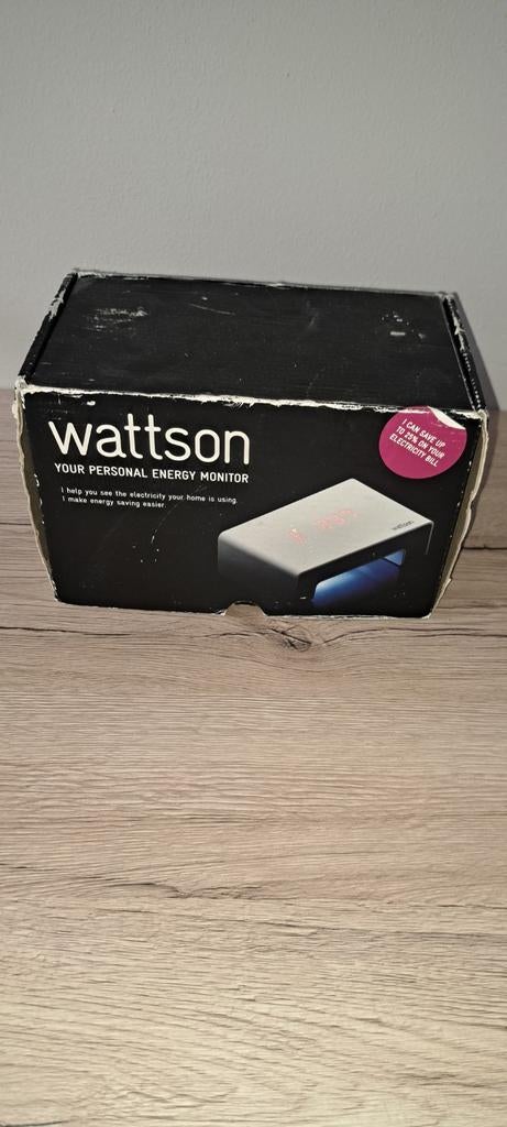 Wattson Energie Monitor - In Nieuwstaat, Ophalen of Verzenden, Zo goed als nieuw, Overige typen