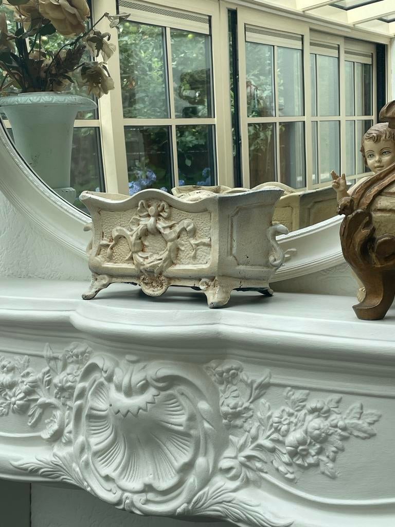 Gietijzeren jardiniere, Antiek en Kunst, Curiosa en Brocante, Ophalen of Verzenden
