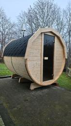 2,5M Barrel Sauna Gratis Levering en Plaatsing, Ophalen of Verzenden, Nieuw, Complete sauna