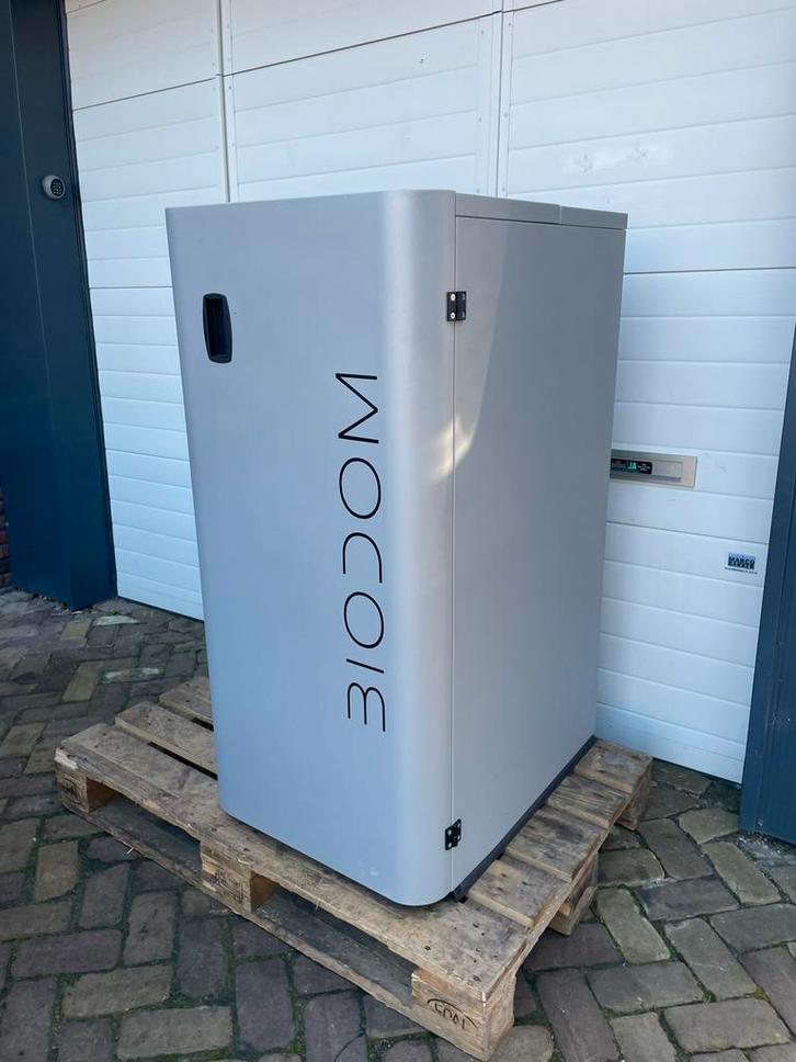 Biodom C15 pelletkachel pellet CV ketel compleet, Huis en Inrichting, Kachels, Zo goed als nieuw, Pelletkachel, Overige brandstoffen
