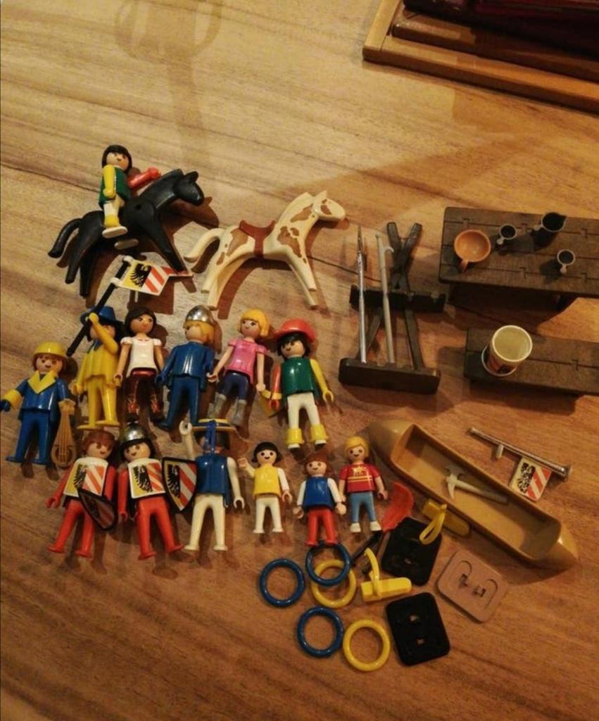 Collectie playmobil poppetjes, coaching /familie opstelling, Kinderen en Baby's, Speelgoed | Playmobil, Ophalen of Verzenden, Zo goed als nieuw