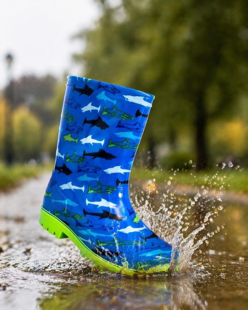 Partij kinderschoenen blauwe Gevavi regenlaarzen, NHP International, Sales@nhp-international.com, Ophalen of Verzenden, Laarzen