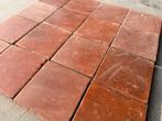 50m2 terracotta plavuizen 20,5x20,5x2.2cm.