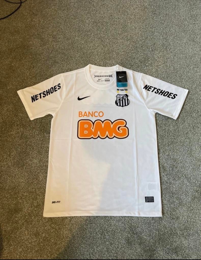 Santos FC Thuisshirt Nike - Nieuw met labels, Maat M, Verzenden, Nieuw, Shirt