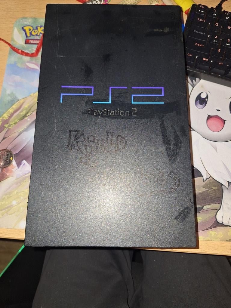 Gebruikte PlayStation 2 Phat, Ophalen, Gebruikt, Zonder controller, Phat