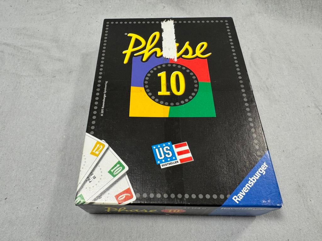 Phase 10 oude versie, Vijf spelers of meer, Ophalen of Verzenden, Gebruikt