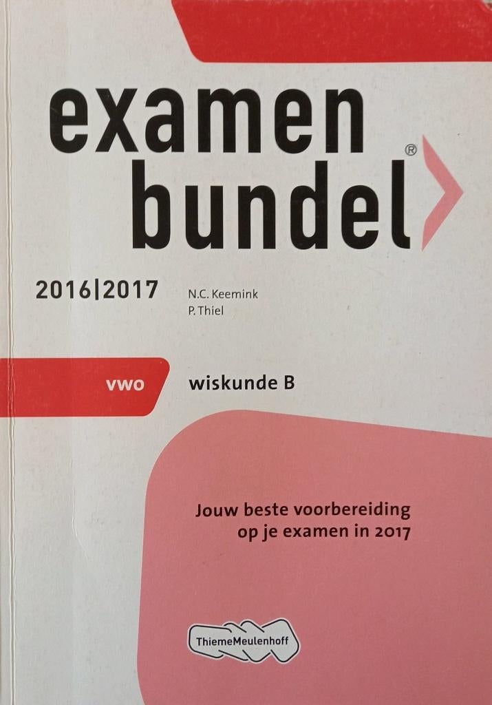 Examenbundel VWO Wiskunde A en B, Biologie, Duits, Economie, Ophalen, Gelezen, VWO, Wiskunde B