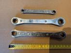 Set van 3 Snap-On Ratelsleutels, Auto diversen, Autogereedschap, Ophalen of Verzenden, Gebruikt