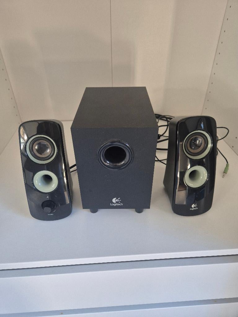 Logitech speakerset Z323, Computers en Software, Pc speakers, Ophalen of Verzenden, Gebruikt, Audiokanaal 2.1, LOGITECH (creative)