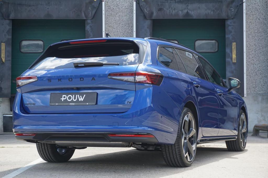 Skoda Superb Combi 1.5 TSI 204pk PHEV DSG Sportline Business, Auto's, Skoda, 12 maanden, Stof, Euro 6, Verwarming stoelen achter