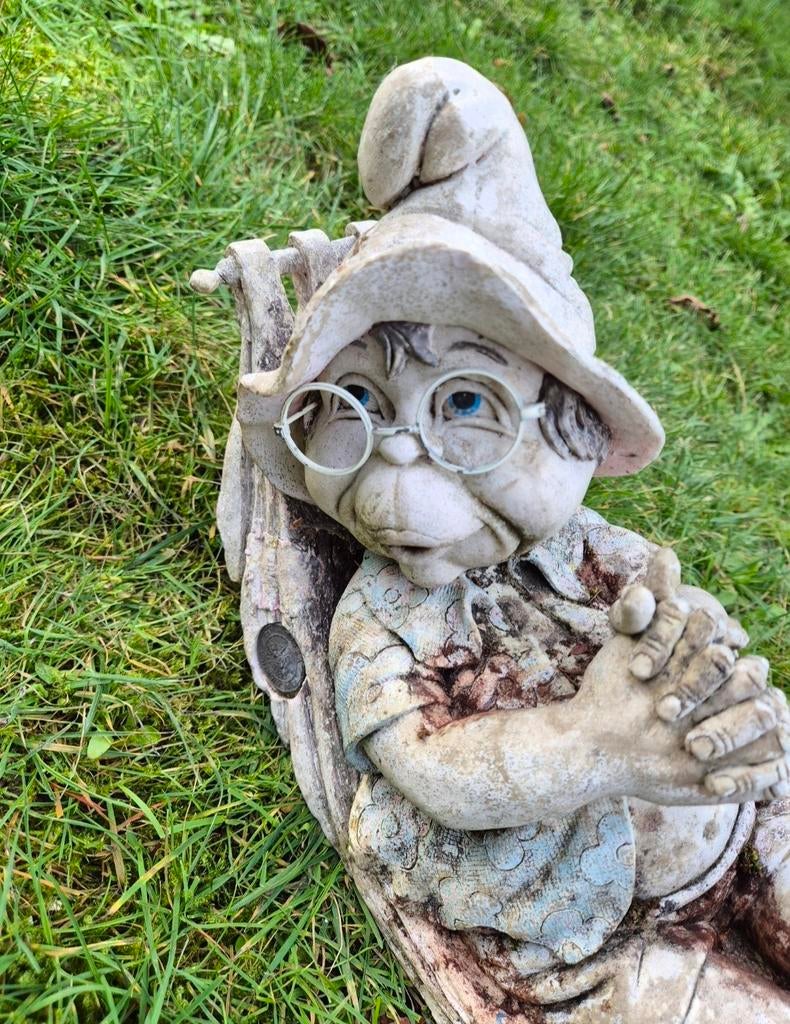 Tuinbeeld Laaf uit de Efteling, Ophalen of Verzenden, Gebruikt