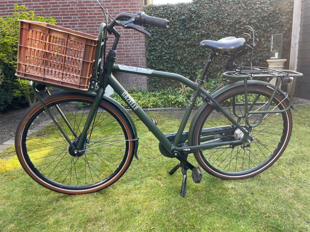 GAZELLE 28" TRANSPORTFIETS frame 49 mand Monkey 7 versn hand, Ophalen, Gebruikt, Versnellingen, 49 tot 53 cm