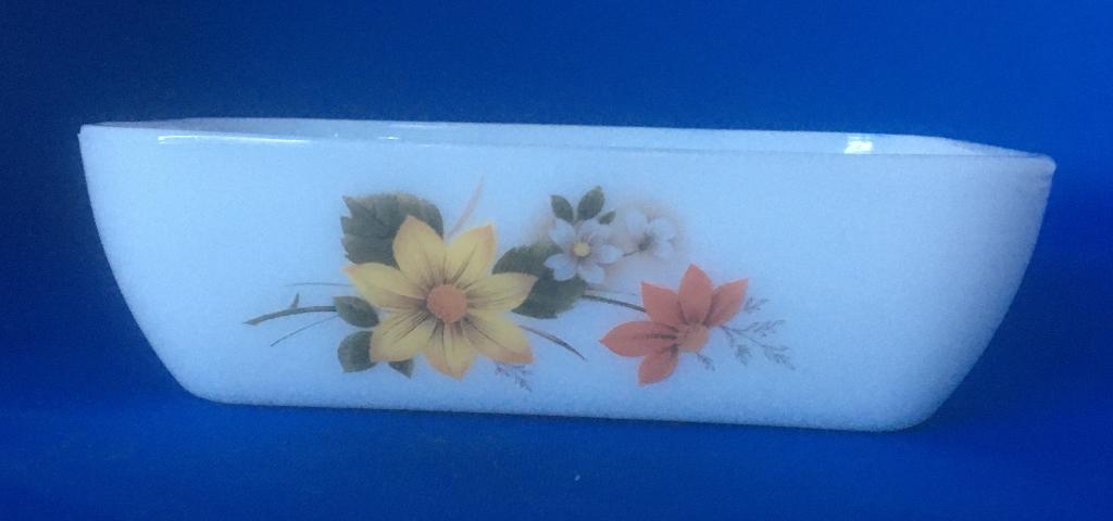 Vintage1960’s JAJ Pyrex, England botervloot/schaal, Ophalen of Verzenden, Zo goed als nieuw, Glas