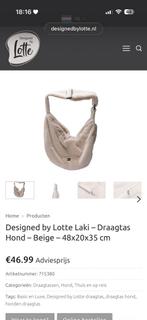 Draagtas puppy-new! Designed by lotte, Dieren en Toebehoren, Hondenmanden, Ophalen of Verzenden, Nieuw, Pluche