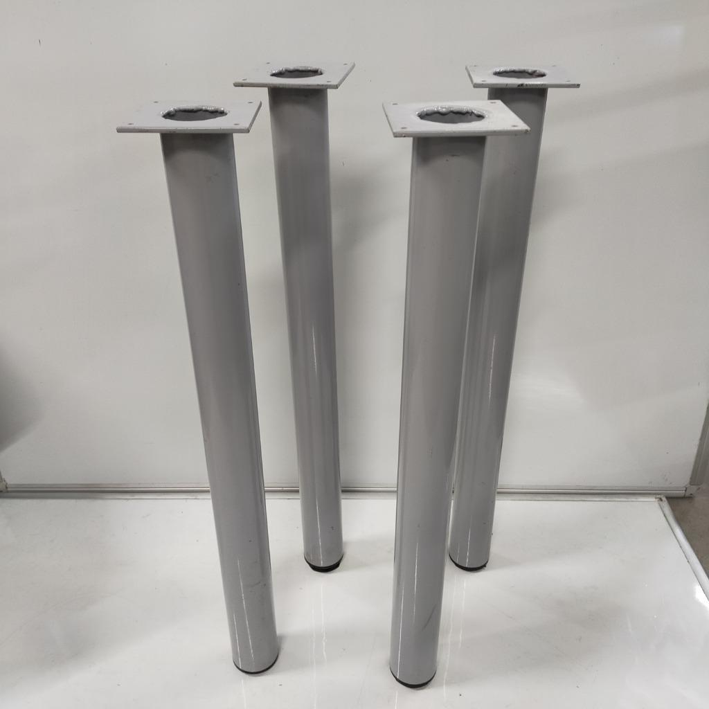 Stalen bureau-tafel poot - hoogte 70 cm, Huis en Inrichting, Bureaus, Gebruikt, Ophalen