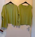 Groene 2 delige pak, top en vest. Maat XXL. Merk, Kleding | Dames, Grote Maten, Ophalen of Verzenden, Zo goed als nieuw, Groen