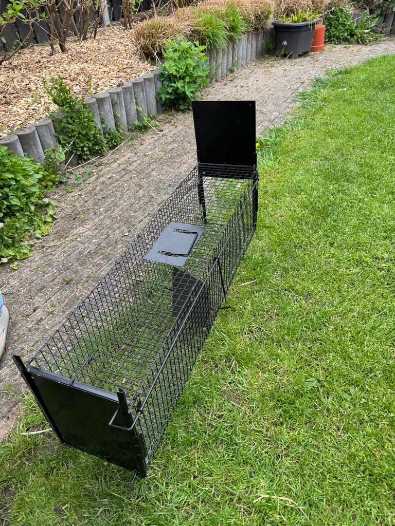 Diervriendelijke marterval kattenval val, Ophalen, Zo goed als nieuw