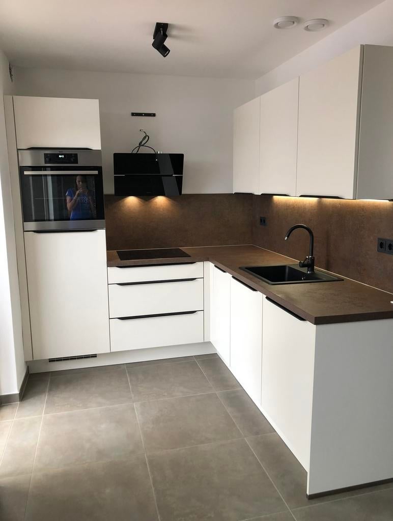 Moderne complete keuken incl. AEG toestellen (2020), Ophalen, Gebruikt