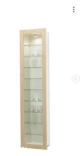 Ikea Bertby wandkastje vintage vitrinekastje, Ophalen, Met plank(en), Minder dan 50 cm, Gebruikt