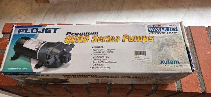 Flojet dekwaspomp 12 volt, Watersport en Boten, Accessoires en Onderhoud, Nieuw, Ophalen of Verzenden