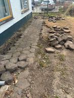 Gratis keien bestrating, Ophalen, Gebruikt